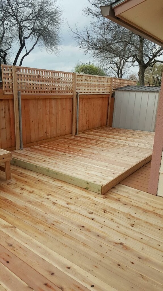 Completed custom fence project