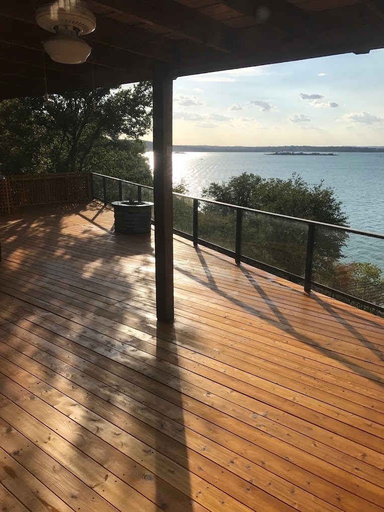 Completed custom landscape project
