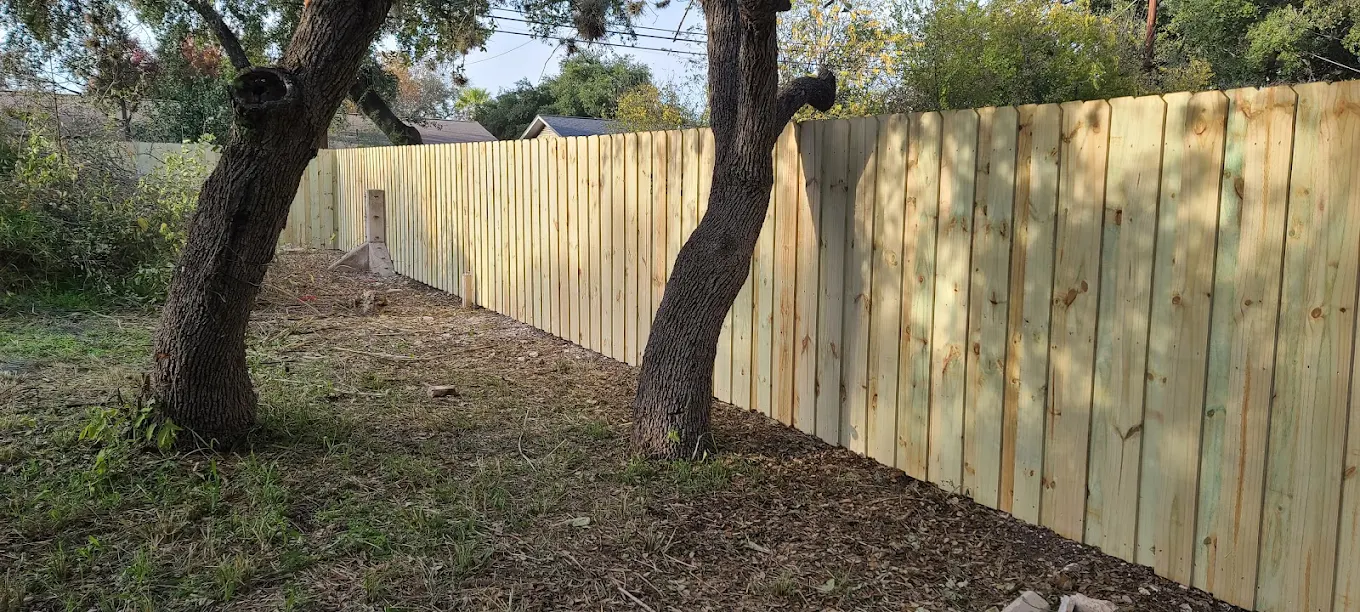 Completed custom landscape project